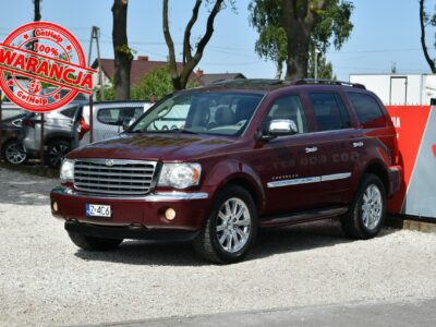 Chrysler Aspen Limited 5.7HEMi V8 340KM 2008r. 4x4 8os. Skóra Szyber NAVi Kamera