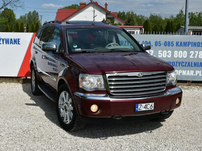 Chrysler Aspen Limited 5.7HEMi V8 340KM 2008r. 4x4 8os. Skóra Szyber NAVi Kamera
