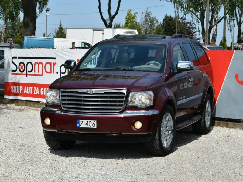 Chrysler Aspen Limited 5.7HEMi V8 340KM 2008r. 4x4 8os. Skóra Szyber NAVi Kamera