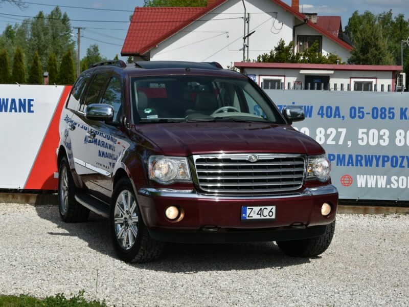 Chrysler Aspen Limited 5.7HEMi V8 340KM 2008r. 4x4 8os. Skóra Szyber NAVi Kamera