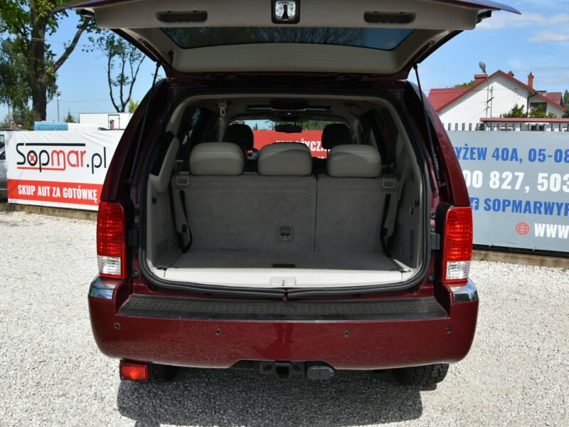Chrysler Aspen Limited 5.7HEMi V8 340KM 2008r. 4x4 8os. Skóra Szyber NAVi Kamera