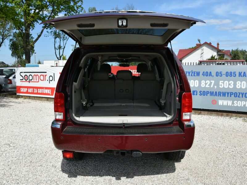 Chrysler Aspen Limited 5.7HEMi V8 340KM 2008r. 4x4 8os. Skóra Szyber NAVi Kamera