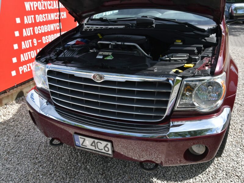 Chrysler Aspen Limited 5.7HEMi V8 340KM 2008r. 4x4 8os. Skóra Szyber NAVi Kamera
