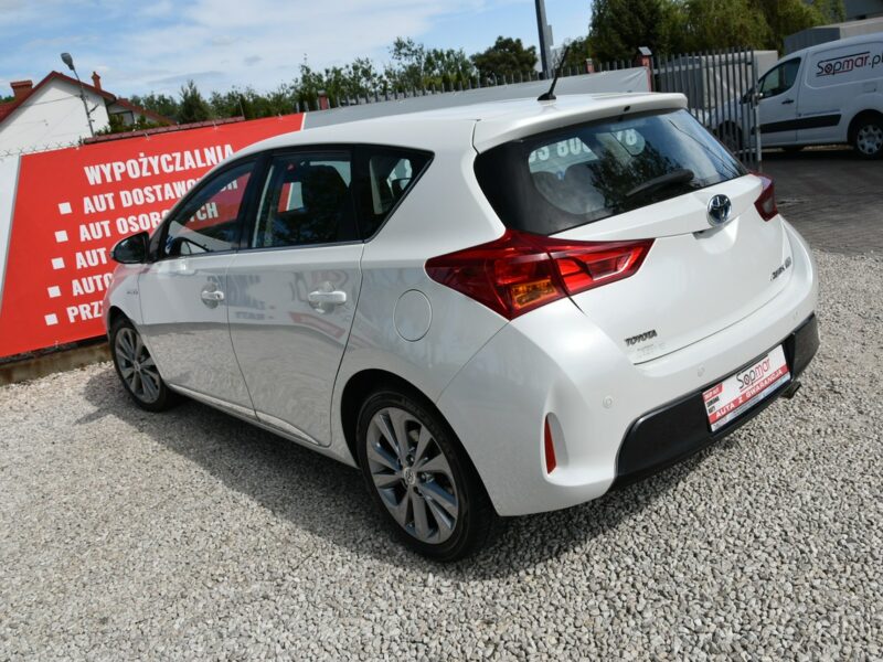 Toyota Auris Hybrid 1.8 136KM 2013r. Premnium Skóra NAVi Kamera LED 133tkm POLECAM II (2012-)