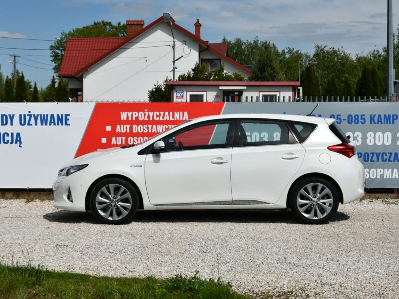 Toyota Auris Hybrid 1.8 136KM 2013r. Premnium Skóra NAVi Kamera LED 133tkm POLECAM II (2012-)