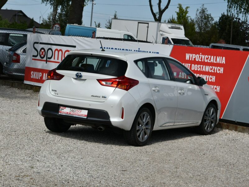 Toyota Auris Hybrid 1.8 136KM 2013r. Premnium Skóra NAVi Kamera LED 133tkm POLECAM II (2012-)