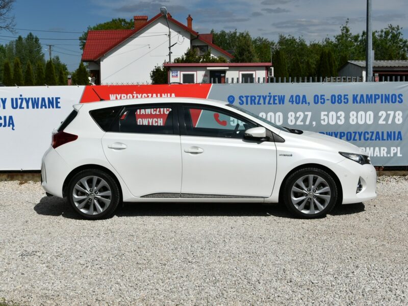 Toyota Auris Hybrid 1.8 136KM 2013r. Premnium Skóra NAVi Kamera LED 133tkm POLECAM II (2012-)
