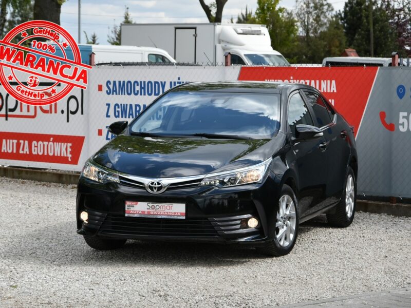 Toyota Corolla 1.6Valvematic 132KM 2018r. lift SALON Climatronic Kamera LED 47tkm Seria E16 (2012-)