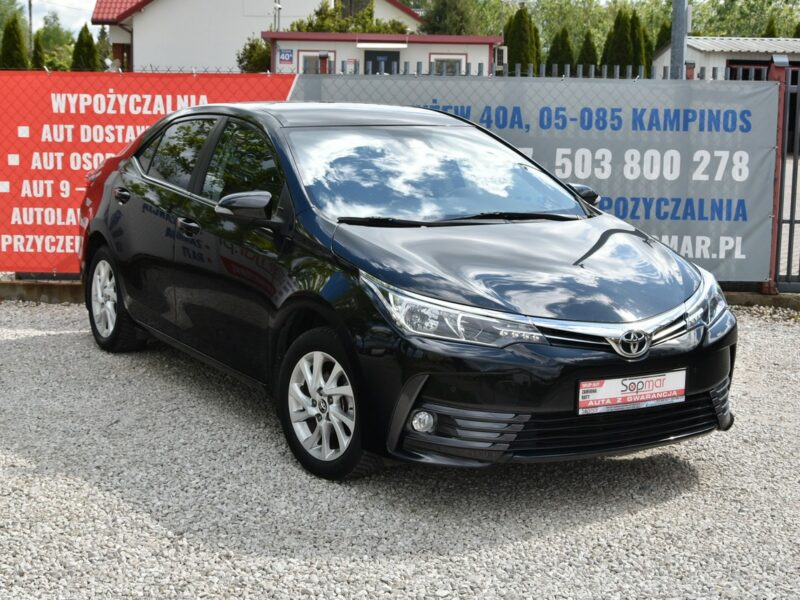 Toyota Corolla 1.6Valvematic 132KM 2018r. lift SALON Climatronic Kamera LED 47tkm Seria E16 (2012-)