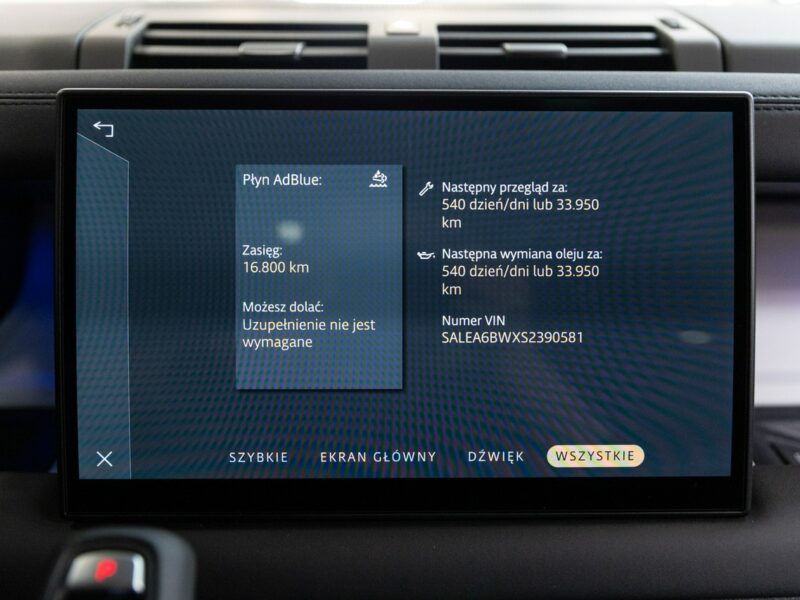 Land Rover Defender 3.0D 300KM X-Dynamic HSE. Gwarancja 05.2030. Konfiguracja 532 840 zł! IV (2019-)
