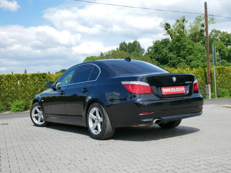 BMW 520 520d 163KM [Eu5] Sedan -1 wł od 7 lat -Skóra -Navi +Koła zima E60 (2003-2010)