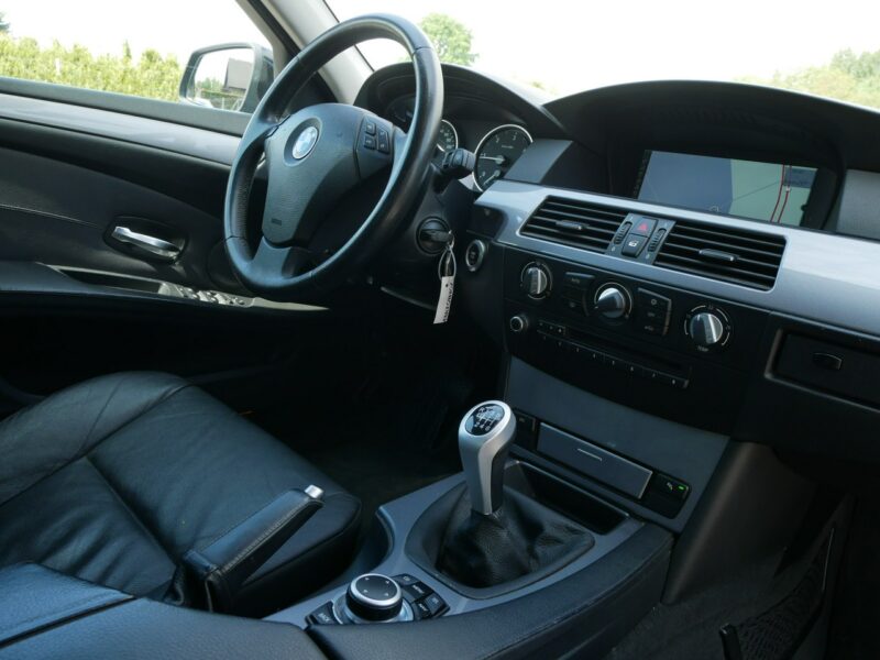 BMW 520 520d 163KM [Eu5] Sedan -1 wł od 7 lat -Skóra -Navi +Koła zima E60 (2003-2010)