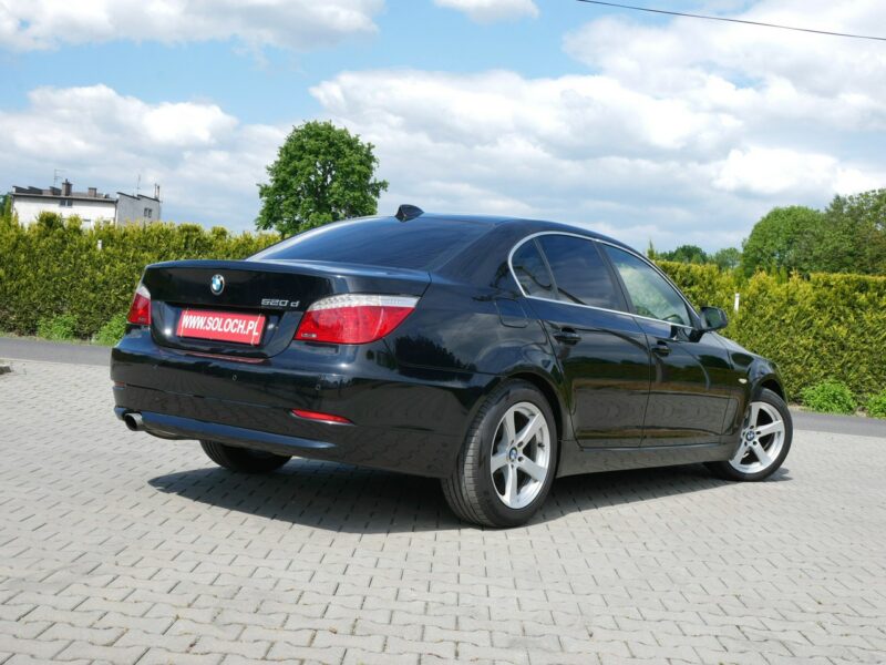 BMW 520 520d 163KM [Eu5] Sedan -1 wł od 7 lat -Skóra -Navi +Koła zima E60 (2003-2010)