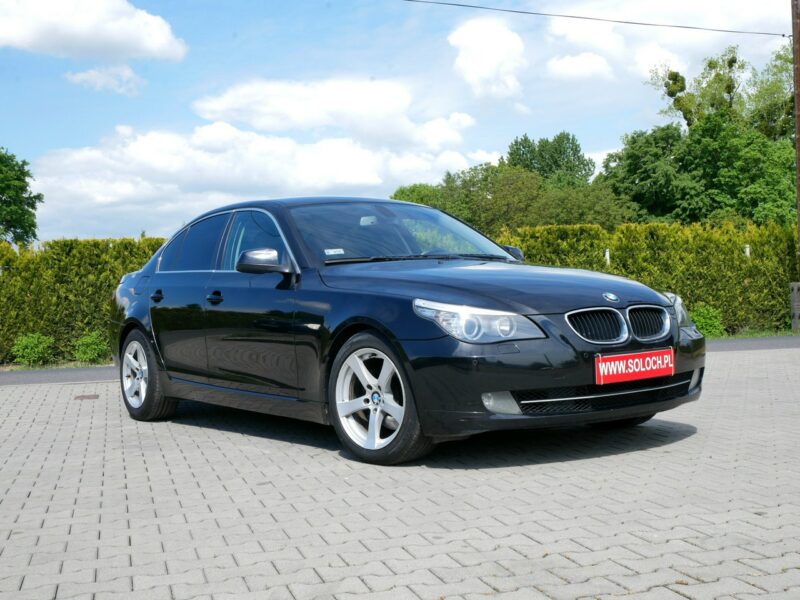 BMW 520 520d 163KM [Eu5] Sedan -1 wł od 7 lat -Skóra -Navi +Koła zima E60 (2003-2010)