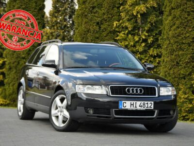 Audi A4 1.9TDi(130KM)*Bi-Xenon*Klimatronik*Welur*Reling*Szyber*Alu17"ASO Audi B6 (2000-2004)