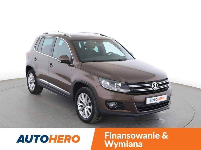 Volkswagen Tiguan 4X4 Navi Kamera cofania Hak Automatyczna klimatyzacja Podgrzewane fote I (2007-2016)