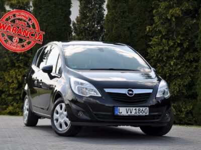 Opel Meriva 1.4i(100KM)*Czarna*Skóry*Grzana Kierownica*Grzane Fotele*I Wł*ASO Opel II (2010-)