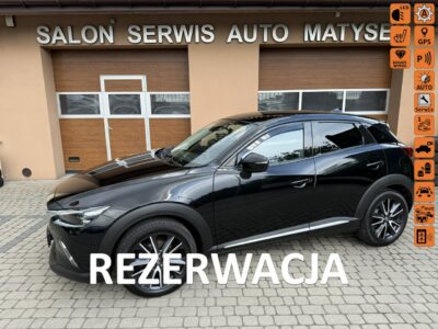 Mazda CX-3 2,0 120KM Klima Navi Hud Serwis Koła lato+zima