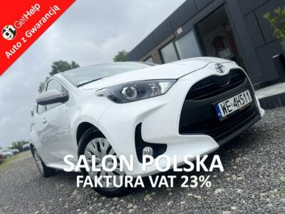 Toyota Yaris Salon Polska Poleasingowy I właściciel Serwis ASO VAT 23% Bezwypadkowy IV (2020-)