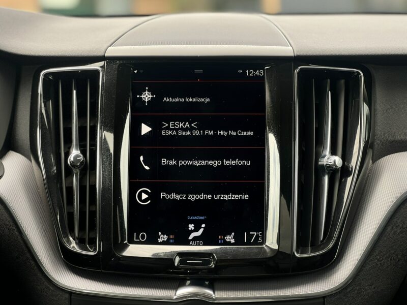 Volvo XC 60 Salon Polska Poleasingowy I właściciel Serwis ASO VAT 23% Bezwypadkowy II (2017-)