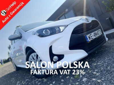 Toyota Yaris Salon Polska Poleasingowy I właściciel Serwis ASO VAT 23% Bezwypadkowy IV (2020-)