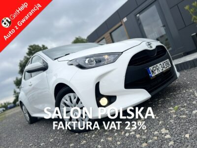 Toyota Yaris Salon Polska Poleasingowy I właściciel Serwis ASO VAT 23% Bezwypadkowy IV (2020-)