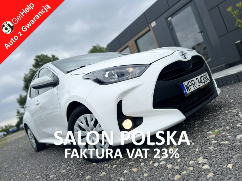 Toyota Yaris Salon Polska Poleasingowy I właściciel Serwis ASO VAT 23% Bezwypadkowy IV (2020-)