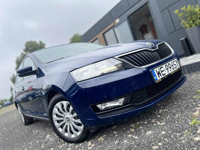 Škoda RAPID Salon Polska Poleasingowy I właściciel Serwis ASO VAT 23% Bezwypadkowy