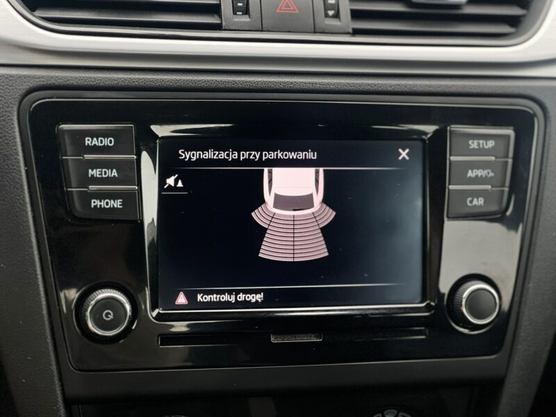 Škoda RAPID Salon Polska Poleasingowy I właściciel Serwis ASO VAT 23% Bezwypadkowy