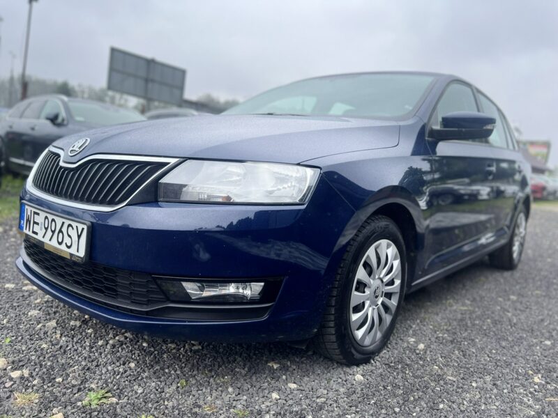 Škoda RAPID Salon Polska Poleasingowy I właściciel Serwis ASO VAT 23% Bezwypadkowy