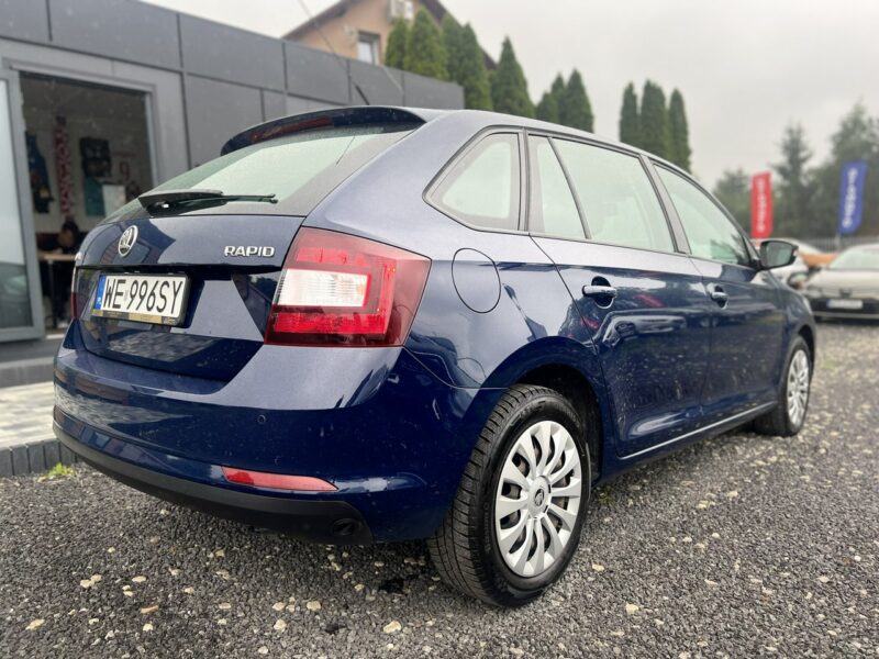 Škoda RAPID Salon Polska Poleasingowy I właściciel Serwis ASO VAT 23% Bezwypadkowy