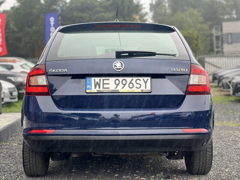 Škoda RAPID Salon Polska Poleasingowy I właściciel Serwis ASO VAT 23% Bezwypadkowy