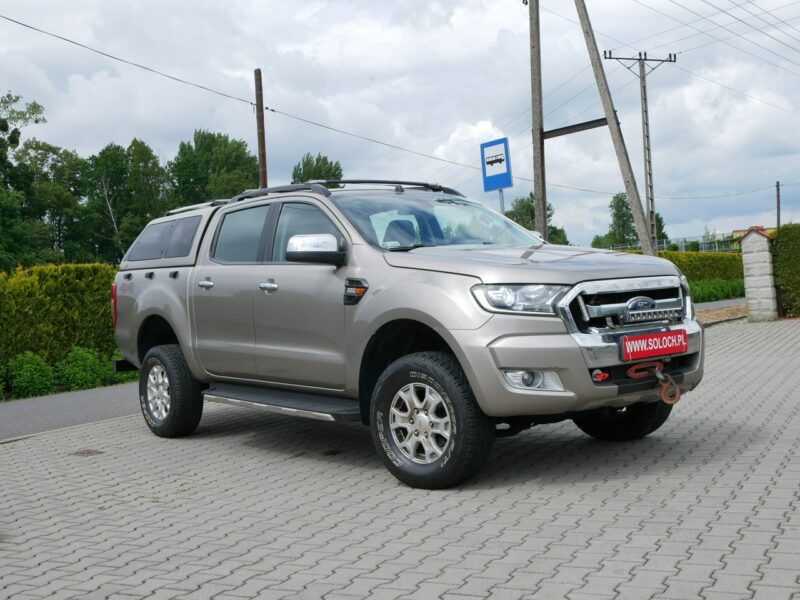 Ford Ranger 2.2TDCI 160KM XLT 4x4 Kraj-1 Wł +Wyciąg +Hak+Top VAT 23% Brutto PickUp V (2012-)