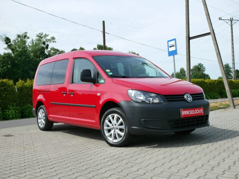 Volkswagen Caddy FL 1.6 TDI 102KM Eu5 Maxi -7 Osób -7 Fot. +Koła zima -Nowy rozrząd III (2004-)