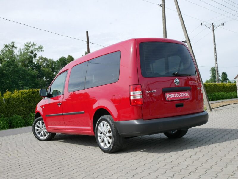 Volkswagen Caddy FL 1.6 TDI 102KM Eu5 Maxi -7 Osób -7 Fot. +Koła zima -Nowy rozrząd III (2004-)