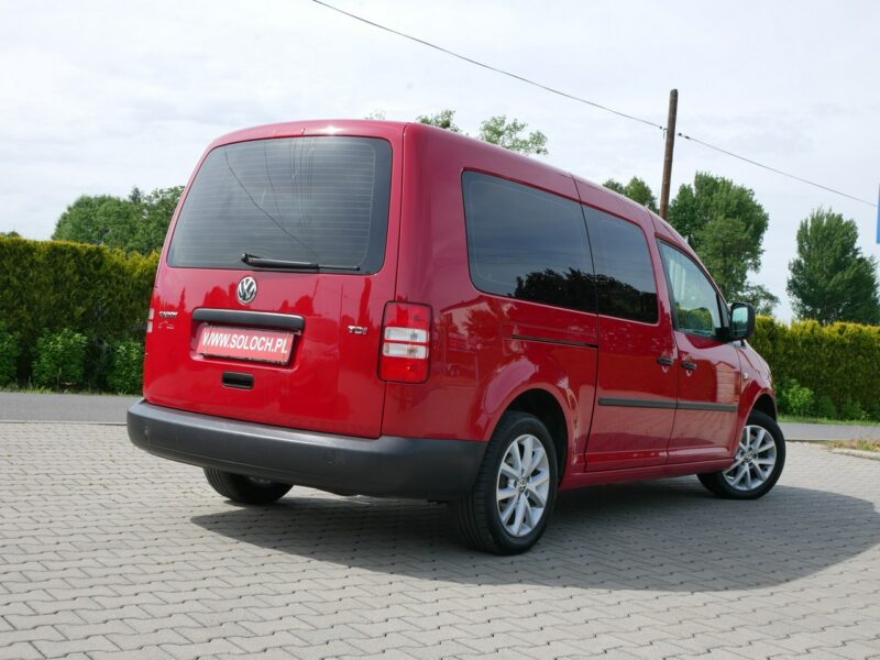 Volkswagen Caddy FL 1.6 TDI 102KM Eu5 Maxi -7 Osób -7 Fot. +Koła zima -Nowy rozrząd III (2004-)