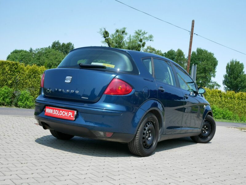 Seat Toledo 1.6 102KM GAZ LPG -Kraj -2 Wł (od 11 lat ) -Nowy rozrząd +Koła zima III (2004-2009)