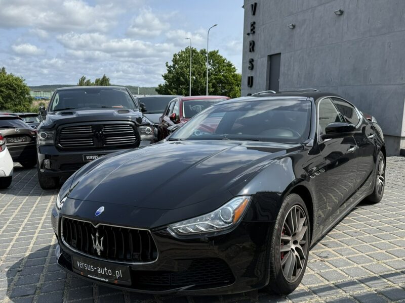 Maserati Ghibli 3.0 410KM SQ4 Kamera Cofania Bi ksenon+led Skóry Szyberdach