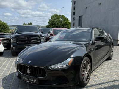 Maserati Ghibli 3.0 410KM SQ4 Kamera Cofania Bi ksenon+led Skóry Szyberdach