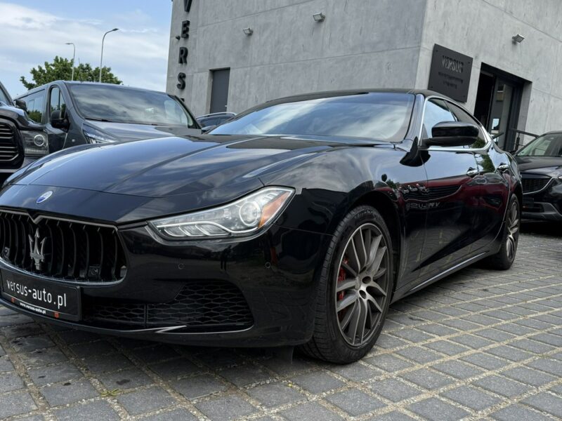 Maserati Ghibli 3.0 410KM SQ4 Kamera Cofania Bi ksenon+led Skóry Szyberdach