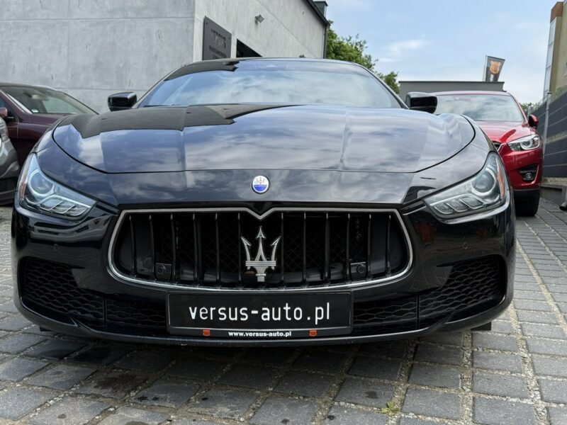Maserati Ghibli 3.0 410KM SQ4 Kamera Cofania Bi ksenon+led Skóry Szyberdach
