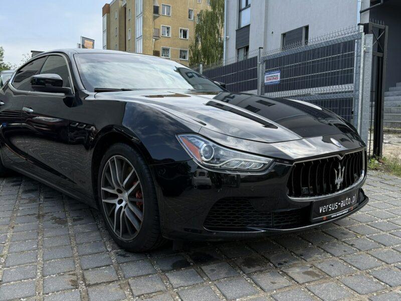 Maserati Ghibli 3.0 410KM SQ4 Kamera Cofania Bi ksenon+led Skóry Szyberdach