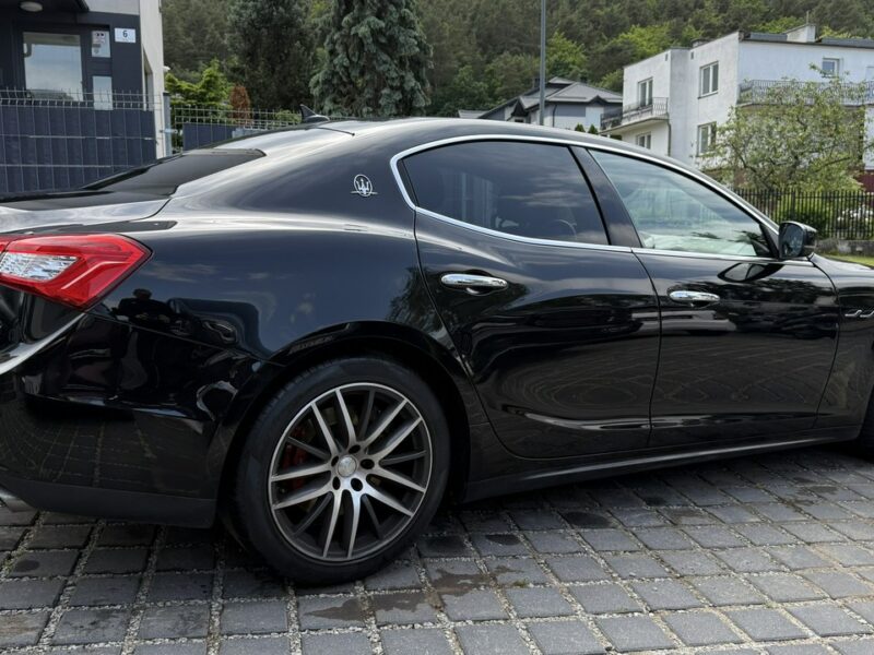 Maserati Ghibli 3.0 410KM SQ4 Kamera Cofania Bi ksenon+led Skóry Szyberdach