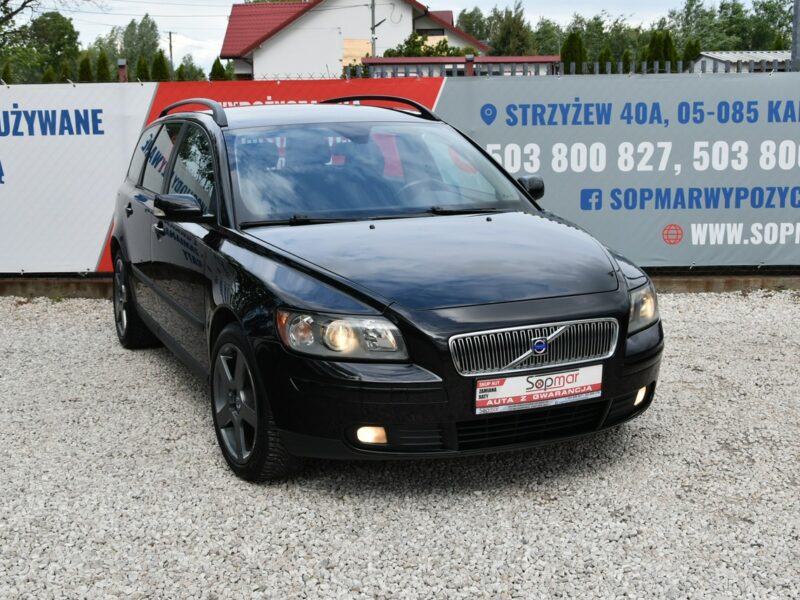 Volvo V50 2.4 BENZYNA 140KM Manual 2004r. Climatronic TEMPOMAR Alufelgi R 17" I (2004-2007)