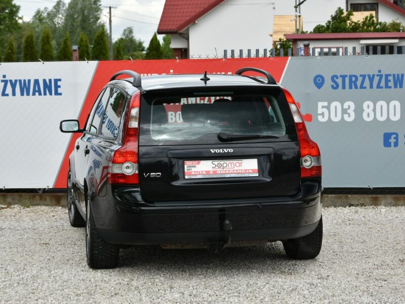 Volvo V50 2.4 BENZYNA 140KM Manual 2004r. Climatronic TEMPOMAR Alufelgi R 17" I (2004-2007)