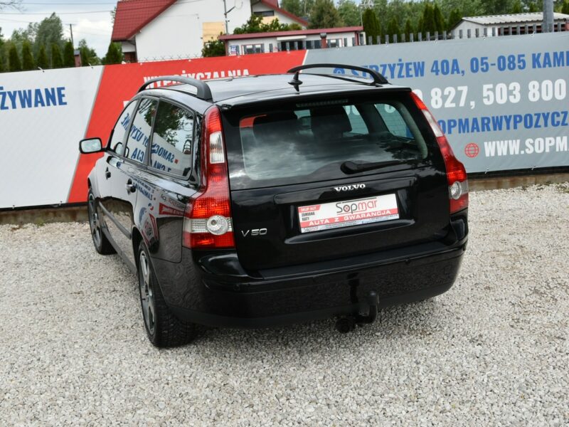 Volvo V50 2.4 BENZYNA 140KM Manual 2004r. Climatronic TEMPOMAR Alufelgi R 17" I (2004-2007)