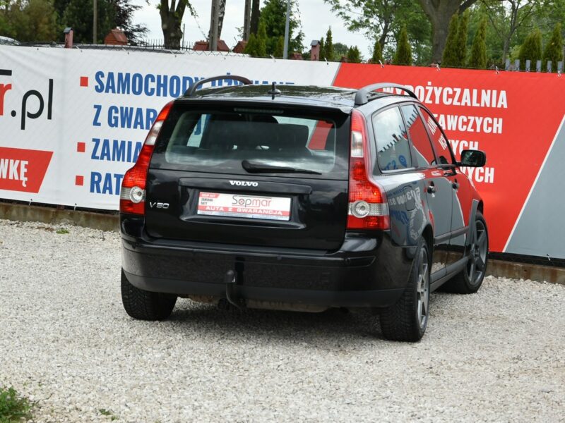 Volvo V50 2.4 BENZYNA 140KM Manual 2004r. Climatronic TEMPOMAR Alufelgi R 17" I (2004-2007)