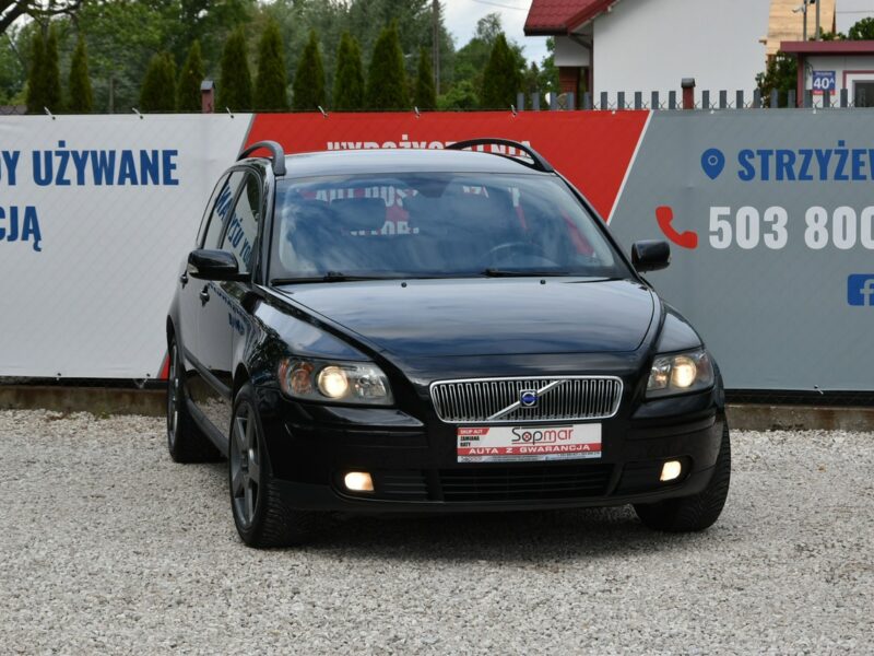 Volvo V50 2.4 BENZYNA 140KM Manual 2004r. Climatronic TEMPOMAR Alufelgi R 17" I (2004-2007)