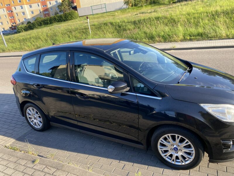 Ford C-Max Titanium,przebieg gwarantow, oryginalny lakier,hak, isofix,klimatronik II (2010-)