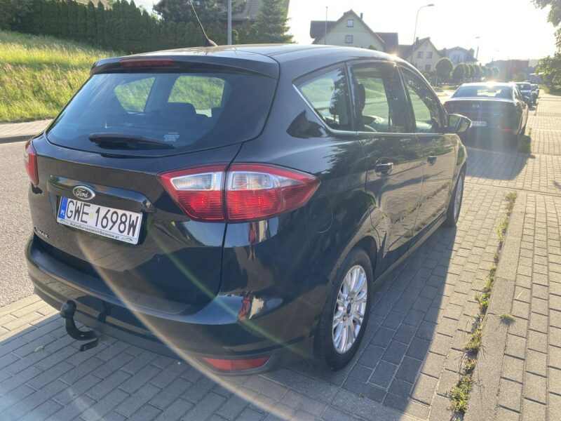 Ford C-Max Titanium,przebieg gwarantow, oryginalny lakier,hak, isofix,klimatronik II (2010-)